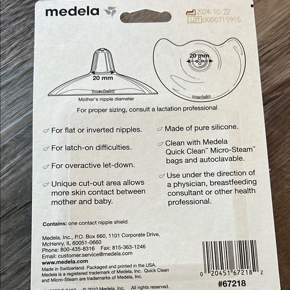 BNWT Medela Shield, Dr. Brown’s Preemie nipple w/bottle collar & Nuk Pacifier - Picture 3 of 7